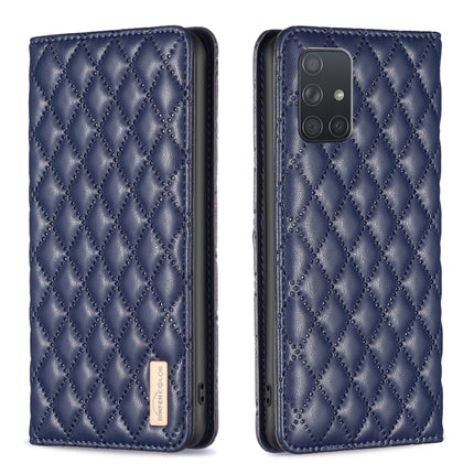 Diamond Lattice Magnetic Leather Flip Phone Case, For Samsung Galaxy A51 4G, For Samsung Galaxy A52 / A52s 5G, For Samsung Galaxy A53, For Samsung Galaxy A71 4G