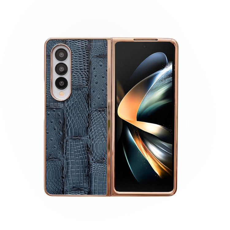 Nano Electroplate Mahjong Texture Leather Phone Case, For Samsung Galaxy A33 5G, For Samsung Galaxy A53 5G, For Samsung Galaxy A73 5G, For Samsung Galaxy Z Flip4, For Samsung Galaxy Z Fold4