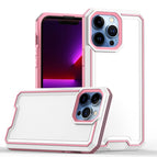For iPhone 12 Pro Max / White+Pink