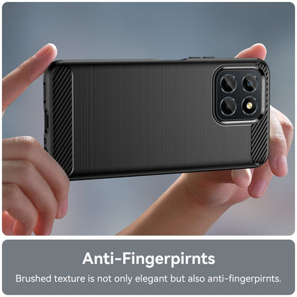 Brushed Texture Carbon Fiber TPU Phone Case, For Honor Play 30, For Samsung Galaxy A14 5G, For Realme C30, For Realme C30s, For Realme C33, For Realme Narzo 50i Prime