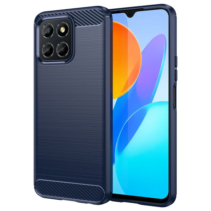 Brushed Texture Carbon Fiber TPU Phone Case, For Honor Play 30, For Samsung Galaxy A14 5G, For Realme C30, For Realme C30s, For Realme C33, For Realme Narzo 50i Prime