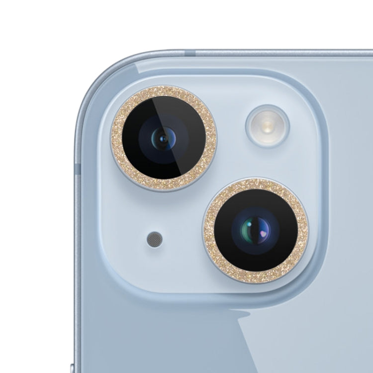 Glitter Ring Tempered Glass Camera Lens Film, For iPhone 14, For iPhone 14 Plus, For iPhone 14 Pro, For iPhone 14 Pro Max
