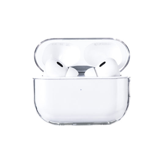 For AirPods Pro 2 Earphone Transparent PC Protective Case, PC