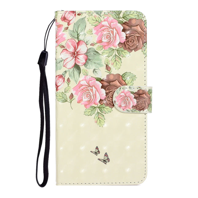 3D Colored Drawing Horizontal Flip Leather Case with Holder & Card Slot & Wallet, For Xiaomi Redmi Note 9 Pro