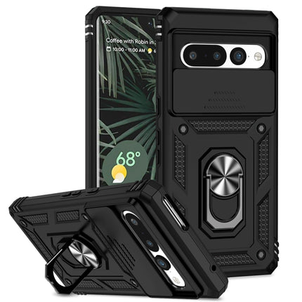 Sliding Camshield Holder Phone Case, For Google Pixel 7 5G, For Google Pixel 7 Pro 5G, For Honor X9
