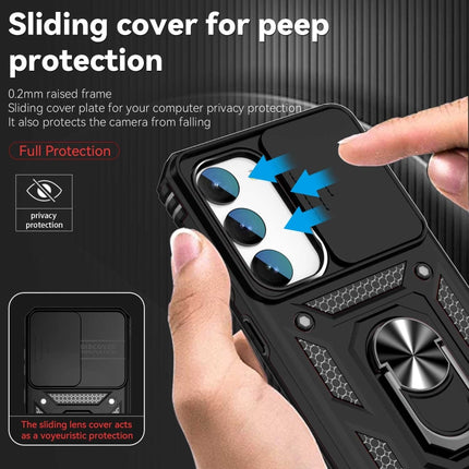 Sliding Camshield Holder Phone Case, For Samsung Galaxy S23 5G, For Samsung Galaxy S23+ 5G, For Samsung Galaxy S23 Ultra 5G