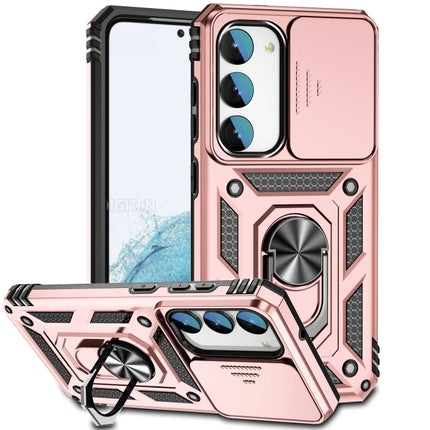 Sliding Camshield Holder Phone Case, For Samsung Galaxy S23 5G, For Samsung Galaxy S23+ 5G, For Samsung Galaxy S23 Ultra 5G