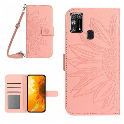 Skin Feel Sun Flower Pattern Flip Leather Phone Case, For Samsung Galaxy M23 5G, For Samsung Galaxy M31/M21S