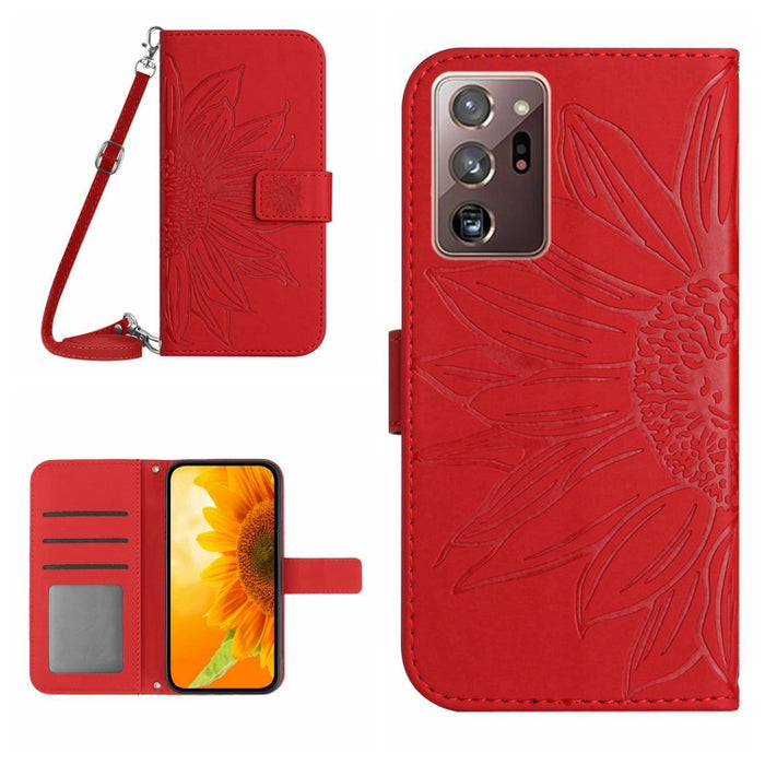 Skin Feel Sun Flower Pattern Flip Leather Phone Case, For Samsung Galaxy Note20 Ultra, For Samsung Galaxy S7 Edge