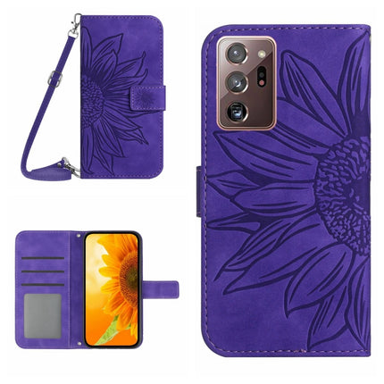 Skin Feel Sun Flower Pattern Flip Leather Phone Case, For Samsung Galaxy Note20 Ultra, For Samsung Galaxy S7 Edge
