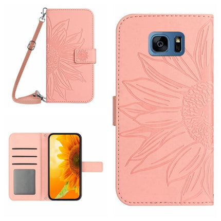 Skin Feel Sun Flower Pattern Flip Leather Phone Case, For Samsung Galaxy Note20 Ultra, For Samsung Galaxy S7 Edge