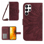 For Samsung Galaxy S22 Ultra 5G / Wine Red