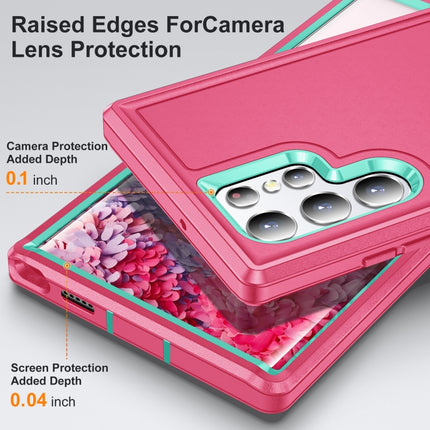 3 in 1 Rugged Holder Phone Case, For Samsung Galaxy S23 ultra 5G