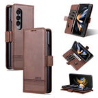 For Samsung Galaxy Z Fold4 / Dark Brown
