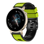 For Samsung Galaxy Watch 5 40mm / 44mm / Lime Green Black