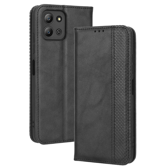 Magnetic Buckle Retro Texture Leather Phone Case, For Infinix Hot 11 2022 X675, For Infinix Hot 12 Pro X668C, For Infinix Note 12 5G / Note 12 Pro 5G, For Google Pixel 7 Pro 5G, For Google Pixel 7 5G, For Xiaomi Redmi A1