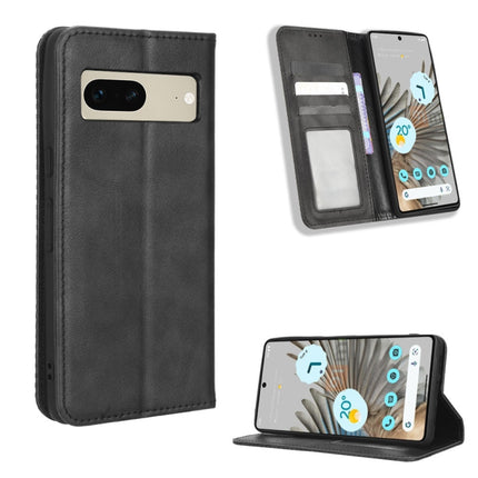 Magnetic Buckle Retro Texture Leather Phone Case, For Infinix Hot 11 2022 X675, For Infinix Hot 12 Pro X668C, For Infinix Note 12 5G / Note 12 Pro 5G, For Google Pixel 7 Pro 5G, For Google Pixel 7 5G, For Xiaomi Redmi A1
