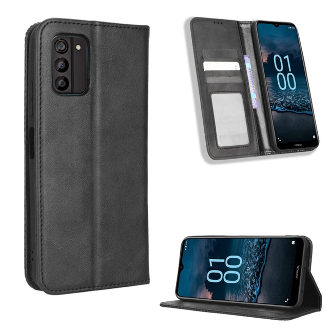 Magnetic Buckle Retro Texture Leather Phone Case, For Nokia G100, For Nokia G400, For Oukitel C31, For Honor 70 5G, For Honor X8 5G, For Samsung Galaxy A04