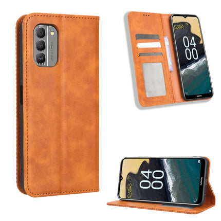 Magnetic Buckle Retro Texture Leather Phone Case, For Nokia G400, For Oukitel C31, For Honor 70 5G, For Honor X8 5G, For Samsung Galaxy A04, For Samsung Galaxy A23e / A23s / A23 5G JP