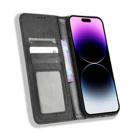 Magnetic Buckle Retro Texture Leather Phone Case, For iPhone 14 Pro, For Xiaomi Poco C40, For Xiaomi Poco M4 5G, For Xiaomi Poco M5, For UMIDIGI Power 7 Max, For UMIDIGI C1