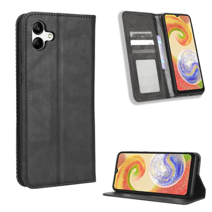 Magnetic Buckle Retro Texture Leather Phone Case, For Nokia G400, For Oukitel C31, For Honor 70 5G, For Honor X8 5G, For Samsung Galaxy A04, For Samsung Galaxy A23e / A23s / A23 5G JP