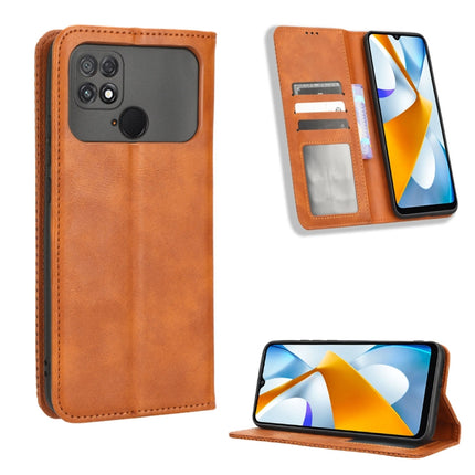 Magnetic Buckle Retro Texture Leather Phone Case, For Xiaomi 12T / Redmi K50 Ultra, For Xiaomi Poco C40, For iPhone 14 Pro, For Xiaomi Poco M4 5G, For Xiaomi Poco M5, For UMIDIGI Power 7 Max