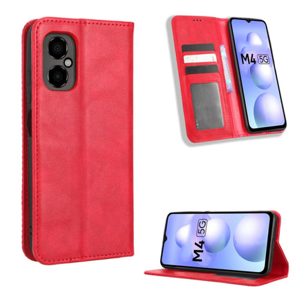 Magnetic Buckle Retro Texture Leather Phone Case, For Xiaomi 12T / Redmi K50 Ultra, For Xiaomi Poco C40, For iPhone 14 Pro, For Xiaomi Poco M4 5G, For Xiaomi Poco M5, For UMIDIGI Power 7 Max