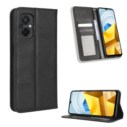 Magnetic Buckle Retro Texture Leather Phone Case, For Xiaomi 12T / Redmi K50 Ultra, For Xiaomi Poco C40, For iPhone 14 Pro, For Xiaomi Poco M4 5G, For Xiaomi Poco M5, For UMIDIGI Power 7 Max