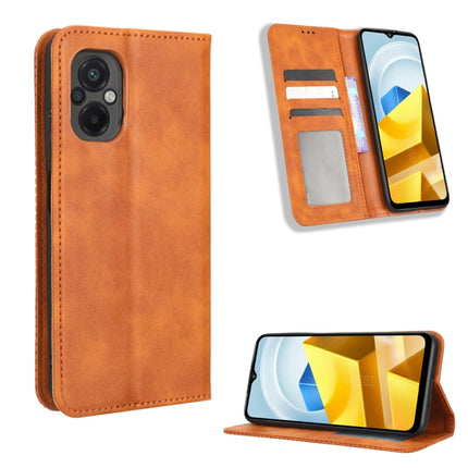 Magnetic Buckle Retro Texture Leather Phone Case, For Xiaomi 12T / Redmi K50 Ultra, For Xiaomi Poco C40, For iPhone 14 Pro, For Xiaomi Poco M4 5G, For Xiaomi Poco M5, For UMIDIGI Power 7 Max