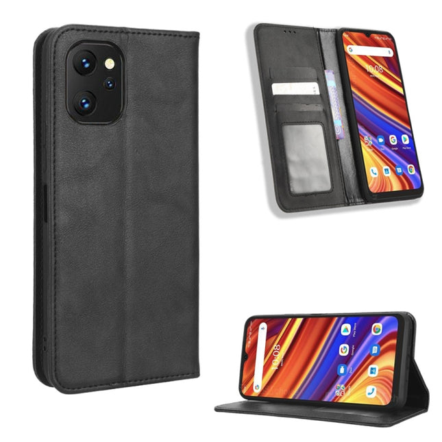 Magnetic Buckle Retro Texture Leather Phone Case, For UMIDIGI F3 5G / 4G / F3S / F3 SE, For UMIDIGI Power 7 / Power 7S, For ZTE Blade A52 Lite, For ZTE Blade A72 5G, For Cubot Pocket