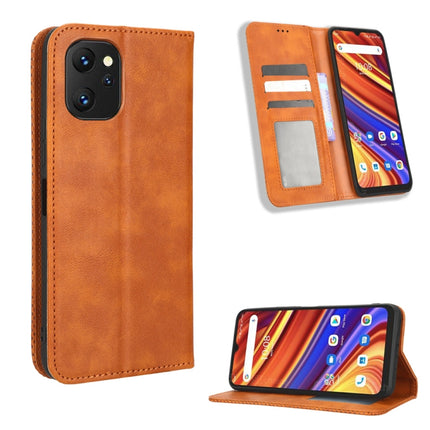 Magnetic Buckle Retro Texture Leather Phone Case, For UMIDIGI F3 5G / 4G / F3S / F3 SE, For UMIDIGI Power 7 / Power 7S, For ZTE Blade A52 Lite, For ZTE Blade A72 5G, For Cubot Pocket