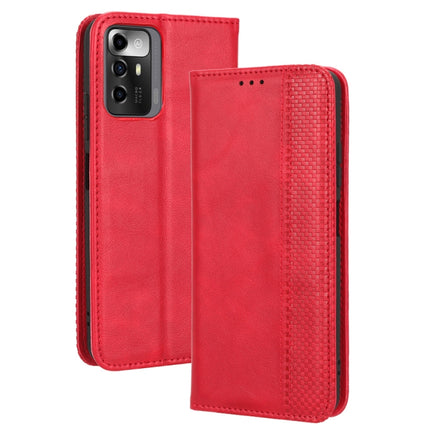 Magnetic Buckle Retro Texture Leather Phone Case, For UMIDIGI F3 5G / 4G / F3S / F3 SE, For UMIDIGI Power 7 / Power 7S, For ZTE Blade A52 Lite, For ZTE Blade A72 5G, For Cubot Pocket