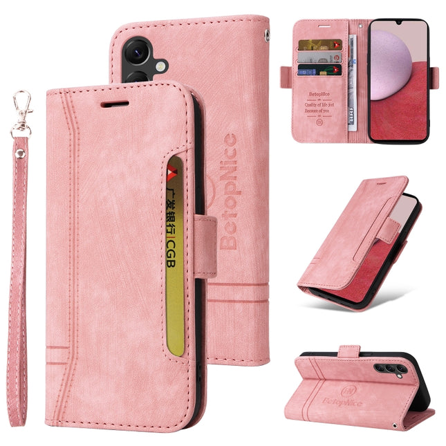 BETOPNICE Dual-side Buckle Leather Phone Case, For Samsung Galaxy A14 5G, For Honor X8 5G / X6, For Samsung Galaxy S23 5G, For OPPO A17
