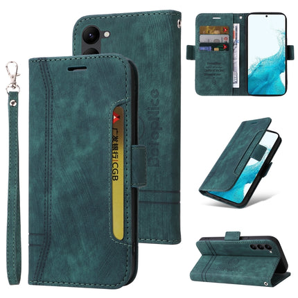 BETOPNICE Dual-side Buckle Leather Phone Case, For Samsung Galaxy S23+ 5G, For Samsung Galaxy S23 Ultra 5G