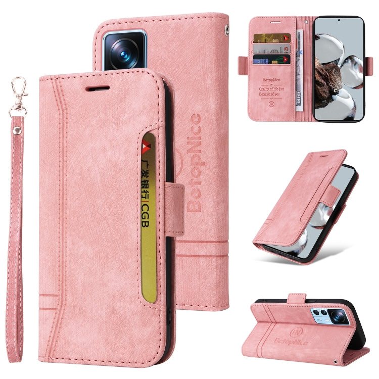 BETOPNICE Dual-side Buckle Leather Phone Case, For Xiaomi 12T / 12T Pro / K50 Ultra, For Xiaomi Redmi A1 4G, For Huawei nova Y70 / Y70 Plus / Enjoy 50, For Huawei nova Y90 / Enjoy 50 Pro