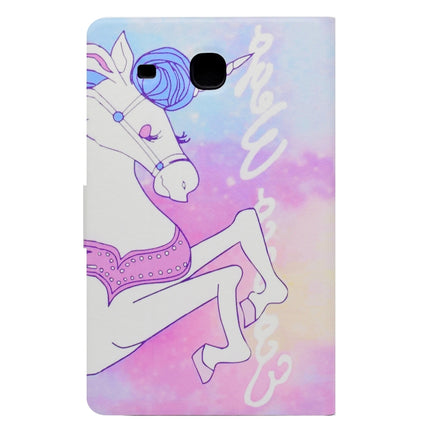 Elektrisch gedrückte, links und rechts flache Federhülle mit Schlaffunktion, Stiftabdeckung, Kartensteckplatz und Halterung, für Galaxy Tab E T560, für iPad 2/3/4, für iPad Air, für iPad mini 2/3/4/5, für Huawei T5-10.0, für Huawei T1-701U (7.0)