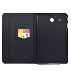 Elektrisch gedrückte, links und rechts flache Federhülle mit Schlaffunktion, Stiftabdeckung, Kartensteckplatz und Halterung, für Galaxy Tab E T560, für iPad 2/3/4, für iPad Air, für iPad mini 2/3/4/5, für Huawei T5-10.0, für Huawei T1-701U (7.0)