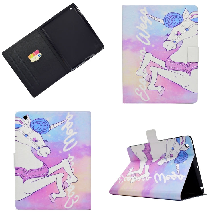 Elektrisch gedrückte, links und rechts flache Federhülle mit Schlaffunktion, Stiftabdeckung, Kartensteckplatz und Halterung, für Galaxy Tab E T560, für iPad 2/3/4, für iPad Air, für iPad mini 2/3/4/5, für Huawei T5-10.0, für Huawei T1-701U (7.0)
