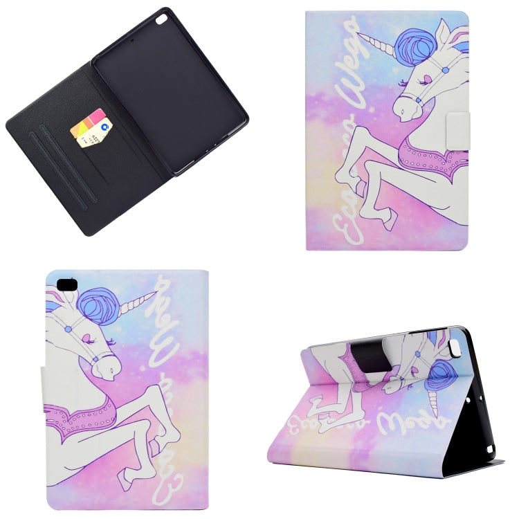 Elektrisch gedrückte, links und rechts flache Federhülle mit Schlaffunktion, Stiftabdeckung, Kartensteckplatz und Halterung, für Galaxy Tab E T560, für iPad 2/3/4, für iPad Air, für iPad mini 2/3/4/5, für Huawei T5-10.0, für Huawei T1-701U (7.0)