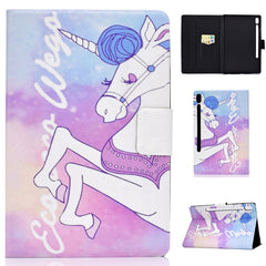 Estuche con tapa tipo pluma, con función de suspensión, ranura para tarjeta y soporte, para Galaxy Tab S6 T860, Galaxy Tab A 8.0 y S Pen (2019) P200, Galaxy Tab A 10.1 (2019) T510
