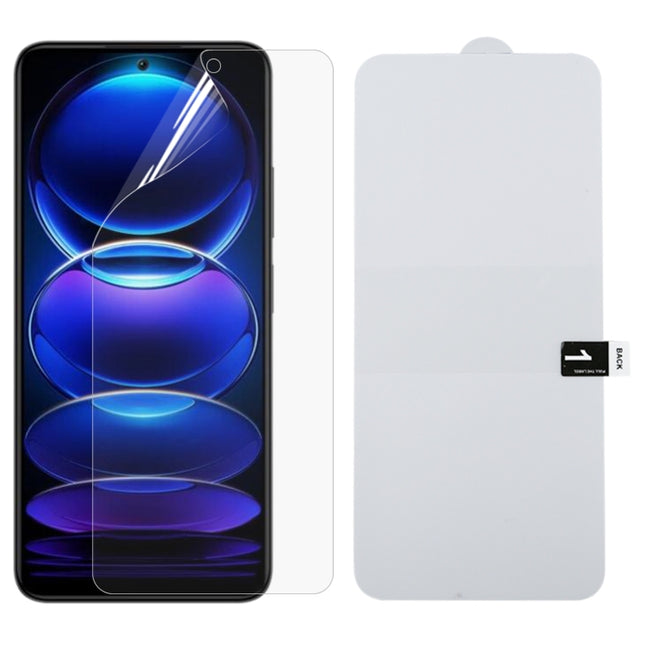 Full Screen Protector Explosion-proof Hydrogel Film, For Xiaomi Redmi Note 12 China / Note 12 Global (1 PC), For Xiaomi Redmi Note 12 Pro / 12 Pro+ / 12 Explorer (1 PC)