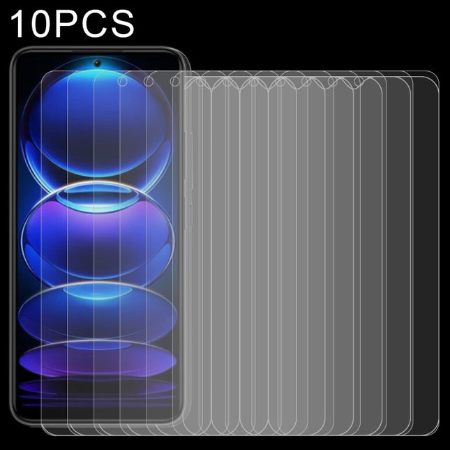 10pcs 0.26mm 9H 2.5D Tempered Glass Film, For Xiaomi Redmi Note 12 China / Note 12 Global (10 PCS), For Xiaomi Redmi Note 12 Pro / 12 Pro+ / 12 Explorer / Note 12 Pro Speed (10 PCS)