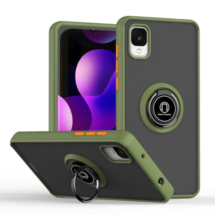 Q Shadow 1 Series TPU + PC Phone Case with Ring Holder, For Xiaomi Redmi A1, For TCL ION z