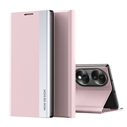 Side Electroplated Magnetic Leather Phone Case, For Honor 70, For Xiaomi 12T / 12T Pro / Redmi K50 Ultra