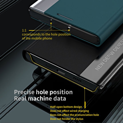 Side Electroplated Magnetic Leather Phone Case, For Honor 70, For Xiaomi 12T / 12T Pro / Redmi K50 Ultra