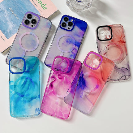 Marble Dual-side Laminating Magsafe Phone Case, For iPhone 14, For iPhone 14 Plus, For iPhone 14 Pro, For iPhone 14 Pro Max
