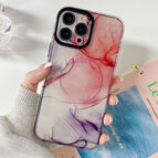 For iPhone 14 Plus / White Orange