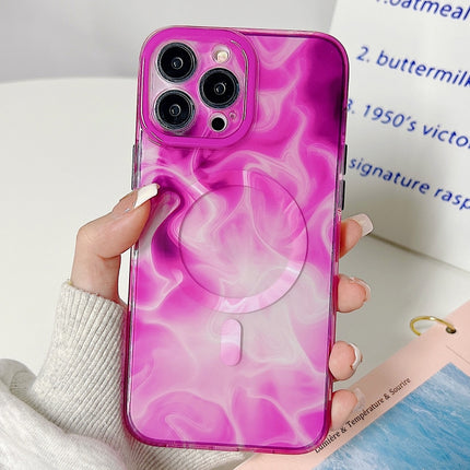 Marble Dual-side Laminating Magsafe Phone Case, For iPhone 14, For iPhone 14 Plus, For iPhone 14 Pro, For iPhone 14 Pro Max