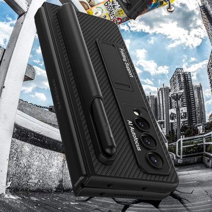 GKK Ultra-thin Shockproof Leather Protective Case with Holder & Pen Slots, For Samsung Galaxy Z Fold4