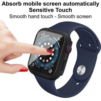 imak PC Frame Case with Tempered Glass Film, For Apple Watch Series 4/5/6/SE 1/2/3 40mm, For Apple Watch Series 4/5/6/SE 1/2/3 44mm, For Apple Watch Series 9 / 8 / 7 41mm, For Apple Watch Series 9 / 8 / 7 45mm                                           ...